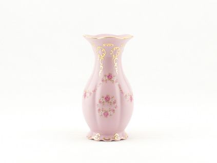 Diana, váza 17 cm, růžový porcelán