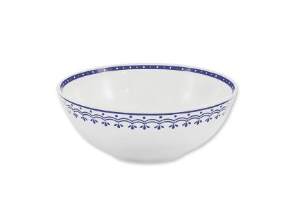 Miska, 16 cm, HyggeLine, modrá, Leander, český porcelán