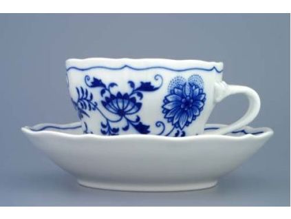 Cibulák, šálek a podšálek C+C, 0,25 l, Český porcelán Dubí