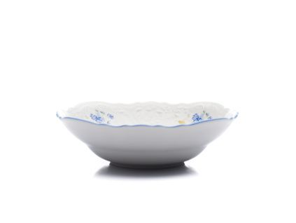 Mísa kompotová, 25 cm, český porcelán, Bernadotte, pomněnky, Thun