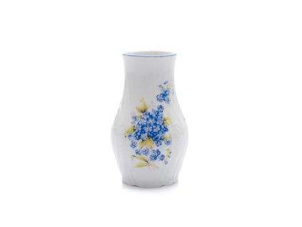 Váza, 11,5 cm, český porcelán, Bernadotte, pomněnky, Thun