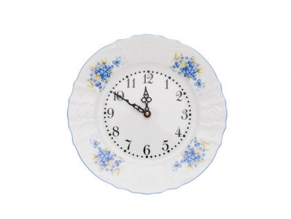 Hodiny, český porcelán, Bernadotte, pomněnky, Thun