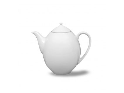 Konvice kávová, 1,2 l, český porcelán, Opal, bílá, Thun