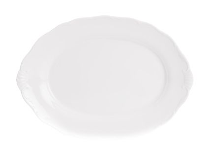 Mísa oválná, 36 cm, bílý porcelán, Ophelia, Thun Rulak Zettlitz