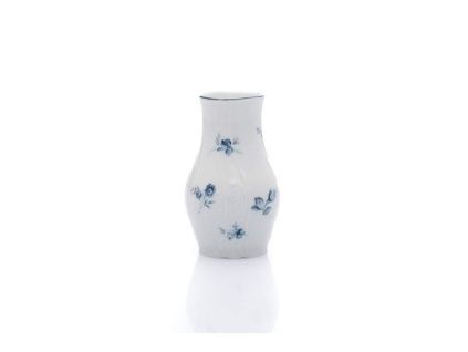 Váza, 11,5 cm, český porcelán, Bernadotte, modré růžičky, Thun