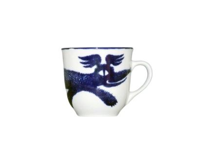 Hrnek Mirek, pes, design M. Oliva, Český porcelán Dubí