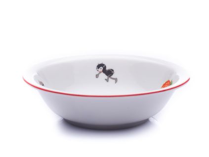 Dětská miska, Praktik, český porcelán, 13 cm, Thun