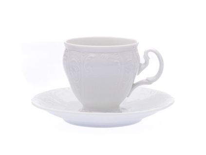 Šálek s podšálkem, český porcelán, Bernadotte, 170 ml, Thun 1794