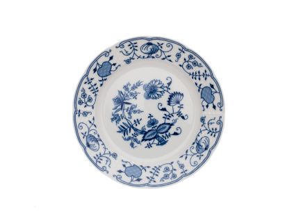 Natálie, talíř dezertní, cibulák, český porcelán, 19 cm, Thun