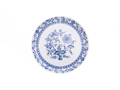 Saphyr, mísa mělká, 30 cm, cibulák, porcelán Thun 1794