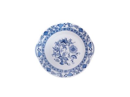 Saphyr, talíř koláčový, 27 cm, cibulák, porcelán Thun 1794