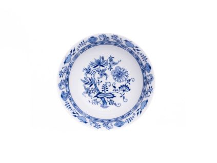 Mísa kompotová, 23 cm, cibulák, český porcelán, Thun 1794