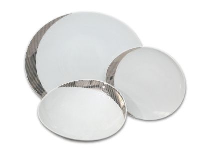Loos, talířová sada, platina, Thun