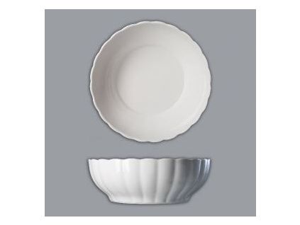 Velká zadělávací mísa, 31 cm, porcelánová, bílá, Thun