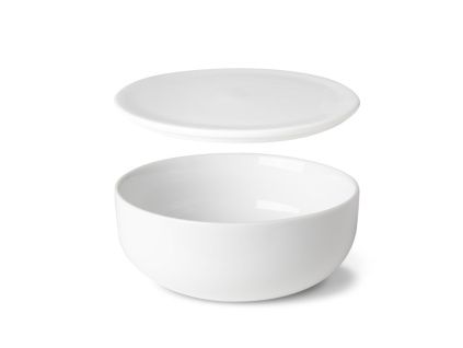 Miska široká s víčkem, český porcelán, 13 cm, Optimo, G. Benedikt