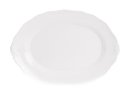 Mísa oválná, 32 cm, bílý porcelán, Ophelia, Thun Rulak Zettlitz