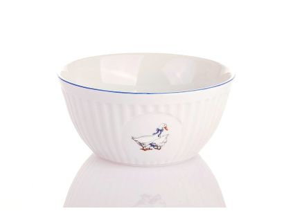 Miska na musli, Mozart, 14 cm, Český porcelán Dubí, husy
