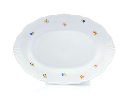 Ovál, 32 cm, Ophelia, házenka, porcelán Thun RZ