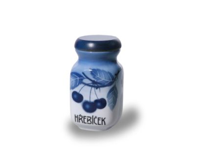 Dóza na hřebíček, 200 ml, modré třešně, český porcelán, Thun