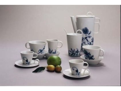 Bohemia Cobalt, kávová souprava, Český porcelán Dubí