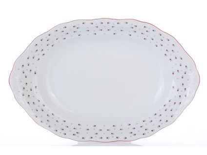 Koš na chléb, český porcelán, Verona, 36 cm, Franceska, G. Benedikt
