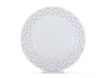 Talíř klubový, český porcelán, Verona, 31 cm, Franceska, G. Benedikt