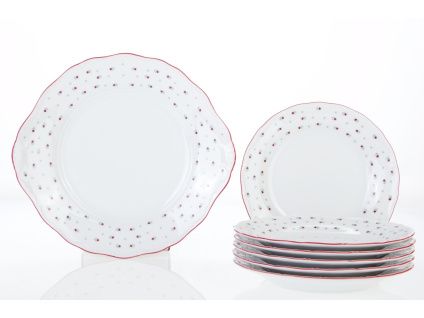 Koláčová souprava, český porcelán, Verona, 7 d., Franceska, G. Benedikt