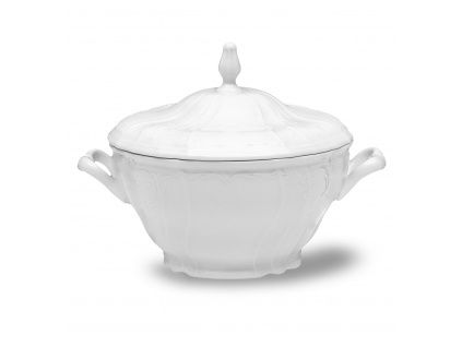 Mísa polévková, 2,5 l, český porcelán, Bernadotte, bílá, Thun