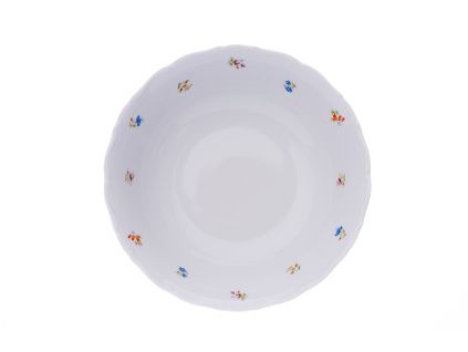 Mísa kompotová, 23 cm, Ophelia, házenka, český porcelán, Thun RZ