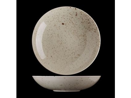 Talíř hluboký "coup", český porcelán, 26 cm,  Lifestyle Natural, G. Benedikt
