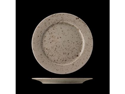 Talíř dezertní, český porcelán, 20 cm,  Lifestyle Natural, G. Benedikt