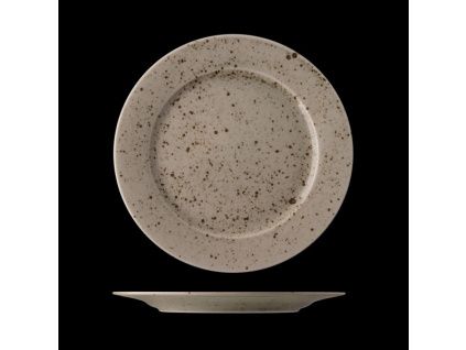 Talíř mělký, český porcelán, 26 cm,  Lifestyle Natural, G. Benedikt