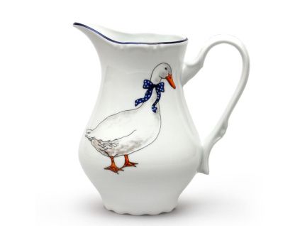 Velká mlékovka, husy, 850 ml, porcelán, Constance, Thun