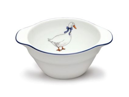 Miska s oušky, husy, 12 cm, porcelán, Constance, Thun