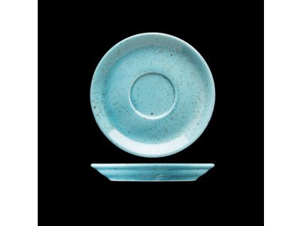 Podšálek, český porcelán, 13 cm,  Lifestyle Articblue, G. Benedikt