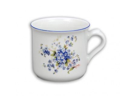 Bobby, hrnek porcelánový, 0,45 l, pomněnky, Thun