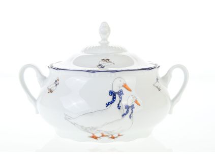 Mísa polévková, husy, porcelán, 2,3 l, Constance, Thun