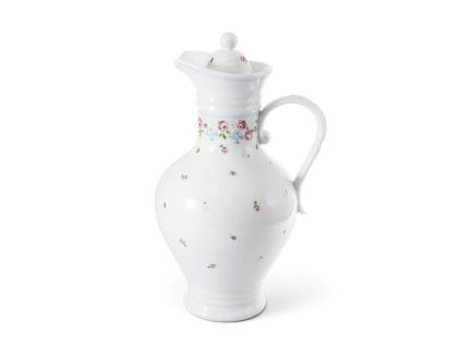 Porcelánový džbán s víkem, 2,3 l, RoseLine, Leander