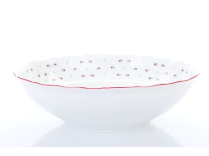Mísa salátová, český porcelán, Verona, 26 cm, Franceska, G. Benedikt