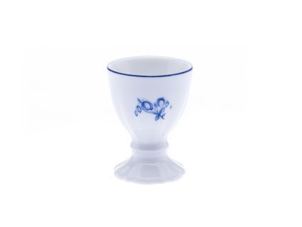 Rose, kalíšek na vejce, porcelán, modré růže, Thun