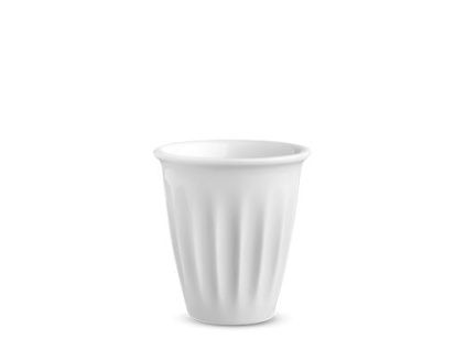 Hrnek na kávu s sebou, 140 ml, porcelán, G. Benedikt, bílý