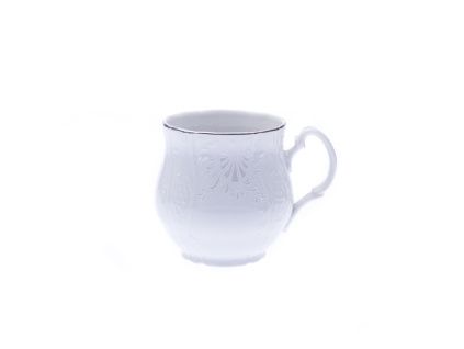 Hrnek Jonáš, český porcelán, mráz, 310 ml, Thun