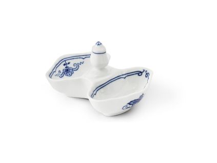 Slánka dvoudílná, český porcelán, Mary-Anne, cibulák, Leander