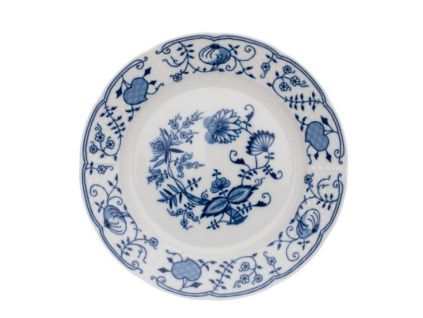 Natálie, mísa mělká, 31 cm, cibulák, porcelán Thun 1794