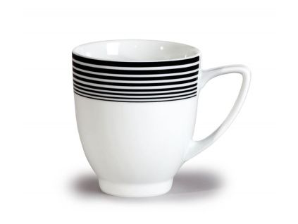 Lea, hrnek, 390 ml, kružnice, český porcelán, Thun