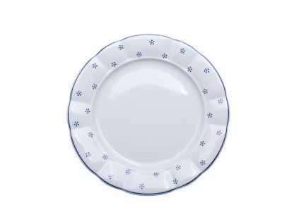 Talíř mělký, Benedikt, porcelán, 26 cm, Valbella, G. Benedikt