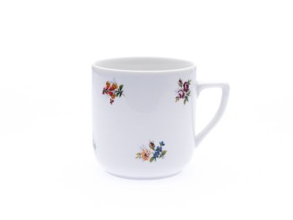 Hrnek Pětka, 400 ml, Český porcelán Dubí, házenka