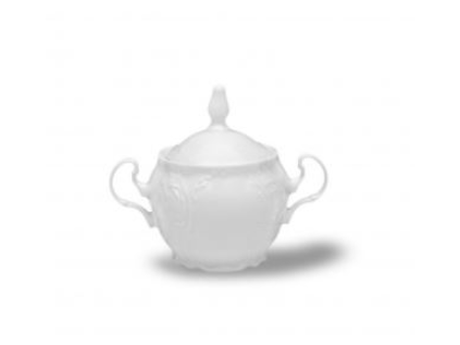 Cukřenka, český porcelán, Bernadotte, 220 ml, bílá, Thun