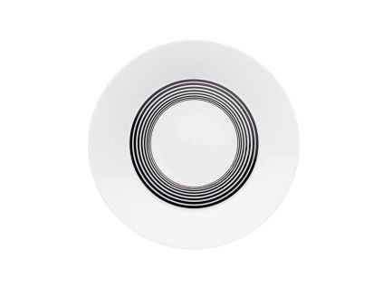 Mělká mísa, kružnice, porcelán, 30 cm, Lea, Thun