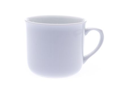 Hrnek Vařák, bílý, 0,65 l, Český porcelán Dubí